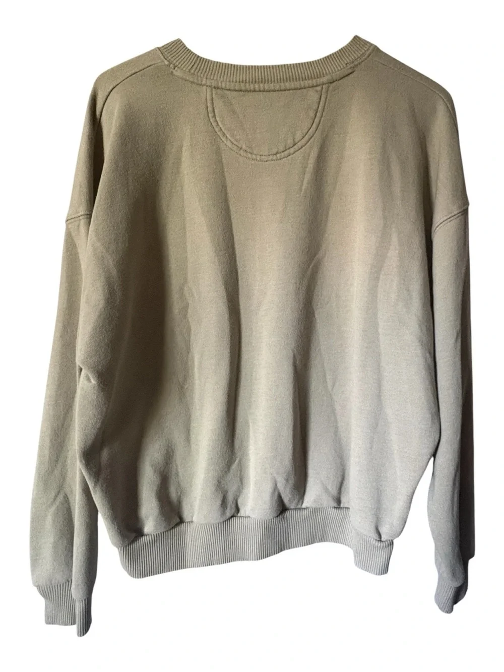American Eagle Butterfly Olive Green Crew Neck